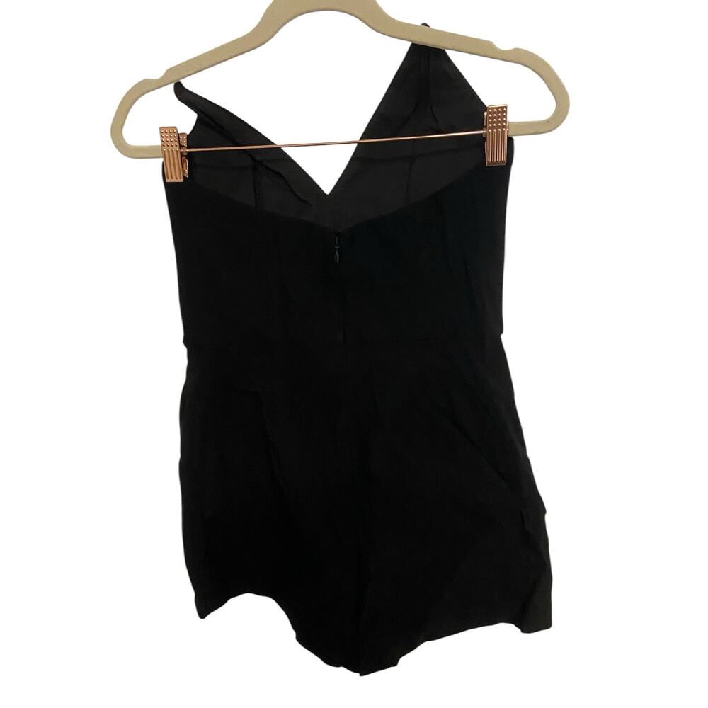 NBD Sonny Romper Strapless Twill Sexy Witchy Grunge Goth Black Sz XXS - Picture 6 of 8